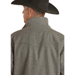 Powder River Outfitters® Men's Wool Coat Jacket PRMO92RZZA-02 -Ariat PRMO92RZZA 02 1