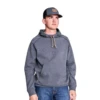 Kimes Ranch® Men's Prescott Tech Charcoal Heather Hoodie PRST-CH -Ariat PRST CH