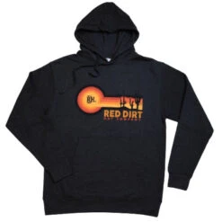 Red Dirt Hat Co. Men's Western Sunset Black Hoodie RDHC-T-43