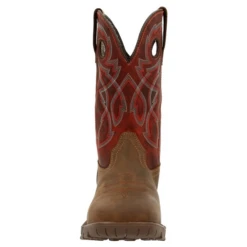 Rocky® Men's Legacy 32 Tan & Red Waterproof Steel Toe Boots RKW0341 -Ariat RKW0341 3