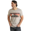 Rock & Roll® Unisex Light Grey Desert Print T-Shirt RRUT21R061-05 -Ariat RRUT21R061 05