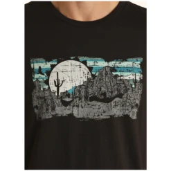 Panhandle® Unisex Graphic Black T-Shirt RRUT21R065-01 -Ariat RRUT21R065 01 2