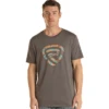 Rock & Roll Cowboy® Unisex Charcoal Graphic Logo T-Shirt RRUT21R0IX -Ariat RRUT21R0IX