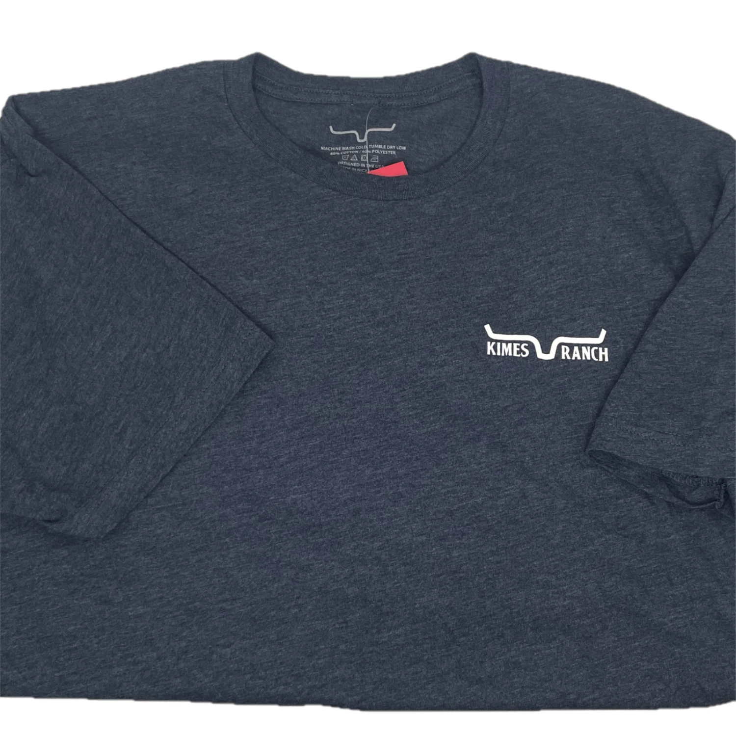 Kimes Ranch® Men's Logo Ranch Midnight Navy Graphic T-Shirt RT-NVY 3 Kimes Ranch® Men's Logo Ranch Midnight Navy Graphic T-Shirt RT-NVY