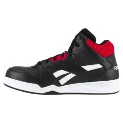 Reebok Men's High Top Black & Red Comp. Toe Work Sneakers Shoes RB4132 -Ariat Reebok RB4132 BB4500 Work 04