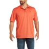 Ariat Men's Tek Polo Spice Isle Short Sleeve Shirt 10034947 -Ariat S21 MNS WEST 10034947 front