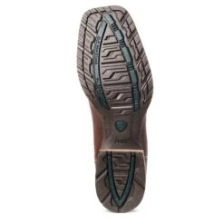 Ariat Men's Hybrid Big Boy Back Zip Peanut Brown Boots 10035902 -Ariat S21 MNS WEST 10035902 sole