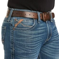 Ariat Men's Brandtley M7 Slim Fit Straight Leg Jeans 10036080 8 Ariat Men's Brandtley M7 Slim Fit Straight Leg Jeans 10036080 -Ariat S21 MNS WEST 10036080 detail01