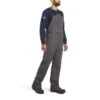 Ariat® Men's FR DuraCanvas Unlined Iron Grey Bib 10034650 -Ariat S21 MNS WORK 10034650 full 1