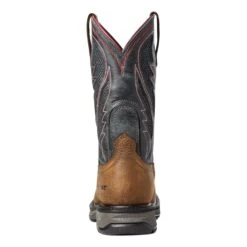 Ariat Men's WorkHog® XT VentTEK™ H2O Rye Brown Work Boots 10035984 -Ariat S21 MNS WORK 10035984 heel