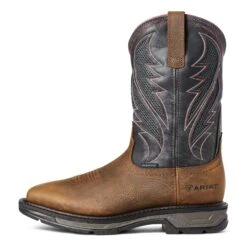 Ariat Men's WorkHog® XT VentTEK™ H2O Rye Brown Work Boots 10035984 -Ariat S21 MNS WORK 10035984 side