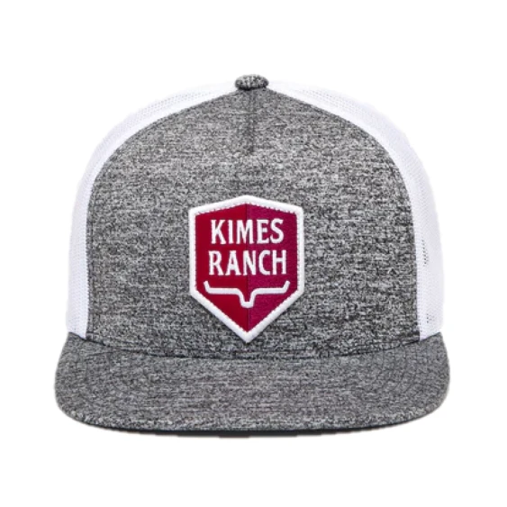 Kimes Ranch® Unisex Jack Trucker Grey Cap S22-1020GH 5 Kimes Ranch® Unisex Jack Trucker Grey Cap S22-1020GH - Image 3