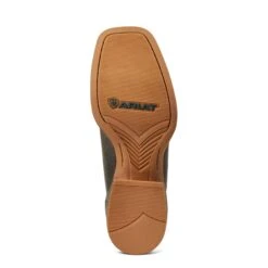 Ariat Men's Sport Smokewagon Rampant Charcoal Square Toe Boots 10040276 -Ariat S22 MNS WEST 10040276 sole