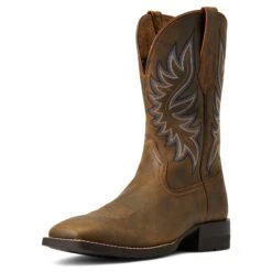 Ariat® Men's Brander Bear Brown Western Boots 10040409 11 Ariat® Men's Brander Bear Brown Western Boots 10040409 -Ariat S22 MNS WEST 10040409 3 4 front
