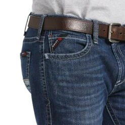 Ariat® Men's FR M7 Slim Stretch DuraLight Straight Leg Jean 10039282 -Ariat S22 MNS WORK 10039282 detail01
