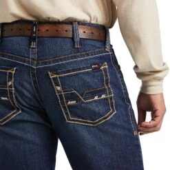 Ariat Men's FR M4 Relaxed DuraStretch Stillwell Bootcut Jeans 10039283 -Ariat S22 MNS WORK 10039283 detail02