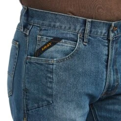 Ariat® Men's Rebar M5 DuraStretch Stackable Straight Leg Jean 10039288 -Ariat S22 MNS WORK 10039288 detail01