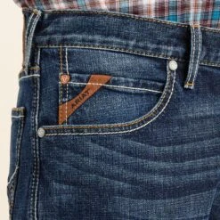 Ariat® Men's M2 Traditional Relaxed 3D Rancher Boot Cut Jeans 10043194 -Ariat S23 MNS WEST 10043194 detail01