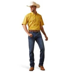 Ariat® Men's Kalul Golden Rod Classic Fit Button Down Shirt 10043865 9 Ariat® Men's Kalul Golden Rod Classic Fit Button Down Shirt 10043865 -Ariat S23 MNS WEST 10043865 full
