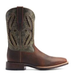 Ariat® Men's Rowder VentTEK™ 360° Rowdy Rust & Forest Green Western Boots 10044478 -Ariat S23 MNS WEST 10044478 side11