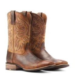Ariat Men's Slingshot Lightweight Brown Western Boots 10044567 -Ariat S23 MNS WEST 10044567 pair