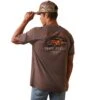Ariat® Men's Farm Truck Brown Heather Graphic T-Shirt 10044768 1 Ariat® Men's Farm Truck Brown Heather Graphic T-Shirt 10044768 -Ariat S23 MNS WEST 10044768 back