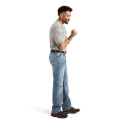 Ariat® Men's Rebar M5 DuraStretch™ Edge Straight Leg Jeans 10043165 -Ariat S23 MNS WORK 10043165 full