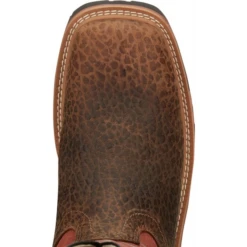 Justin® Men's Dalhart Orange Nano Square Toe Work Boots SE4218 -Ariat SE4218 2