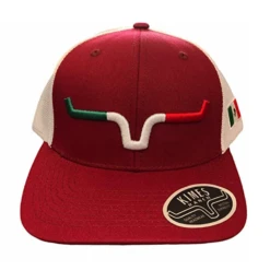 Kimes Ranch® Men's Semana Red Trucker Cap SEM-RED 7 Kimes Ranch® Men's Semana Red Trucker Cap SEM-RED -Ariat SEM RED 1