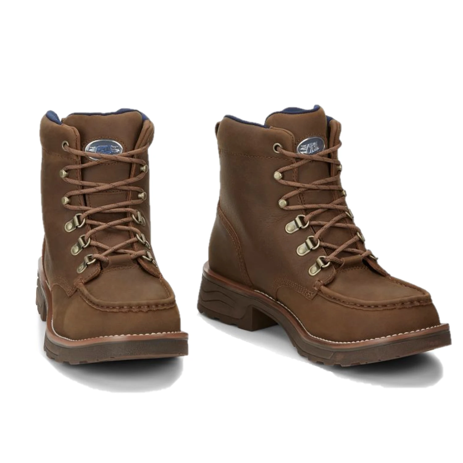 Tony Lama® Men's Conductor 6" Brown Composite Moc Toe Boots TW3410 9 Tony Lama® Men's Conductor 6" Brown Composite Moc Toe Boots TW3410 - Image 7