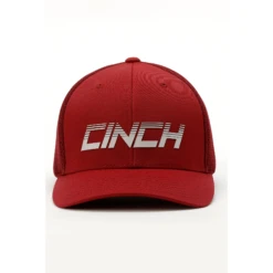 Cinch Men's 6 Panel Burgundy Trucker Cap MCC0653313 -Ariat Untitled3313