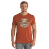 Rock & Roll Denim Dale Brisby Rodeo Time Graphic T-Shirt P9-3365 -Ariat XAC202 88