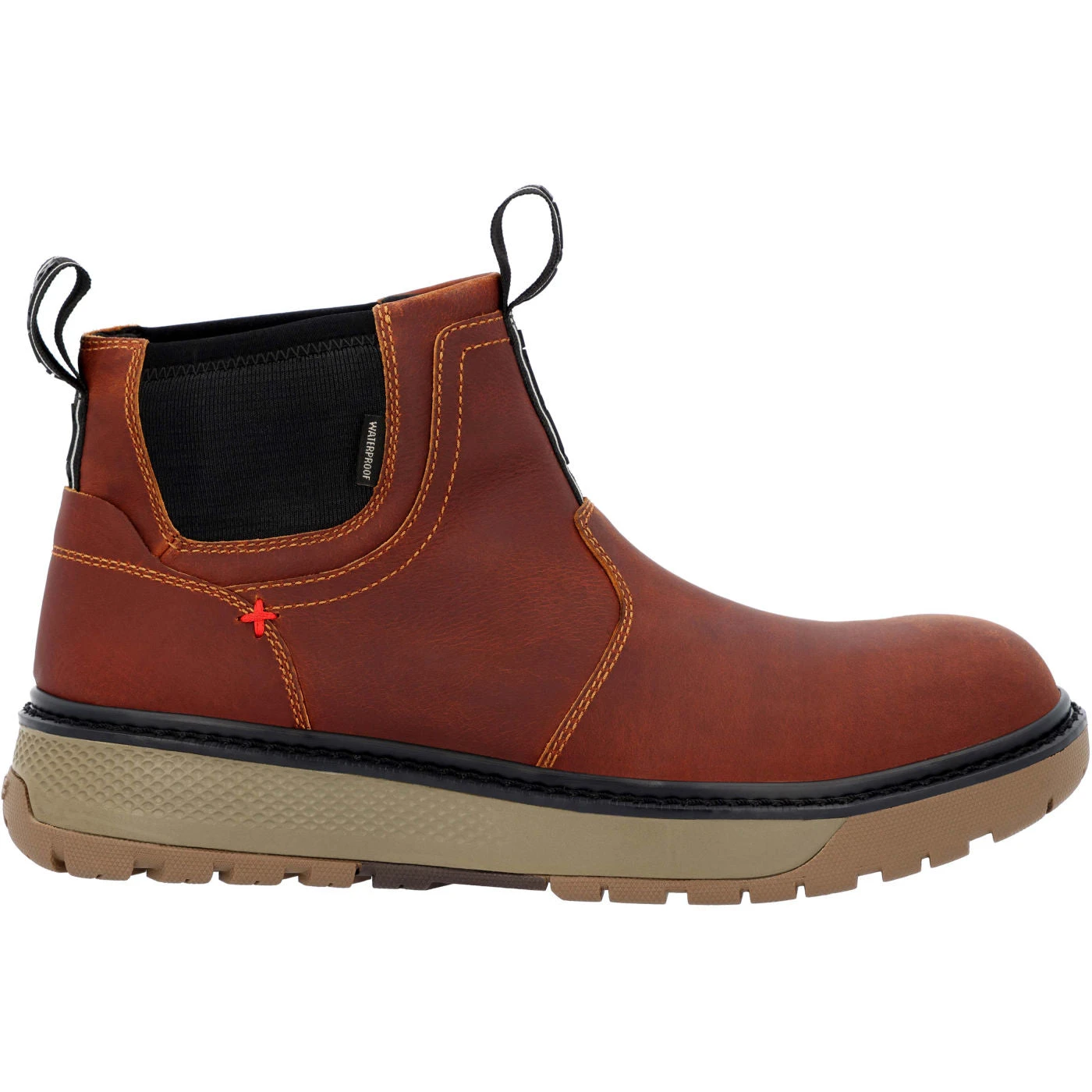 XTRATUF® Men's Bristol Bay Leather Chelsea Cathay Spice Boots XBC-700 5 XTRATUF® Men's Bristol Bay Leather Chelsea Cathay Spice Boots XBC-700 - Image 3