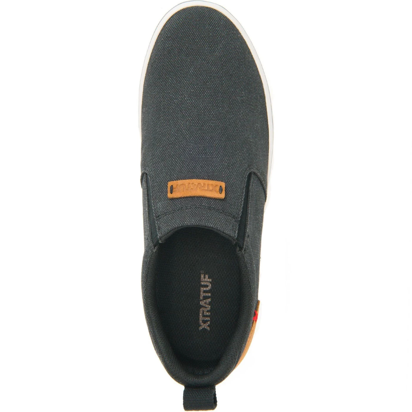XTRATUF Men's Sharkbyte Canvas Black Deck Shoes XSB-001 7 XTRATUF Men's Sharkbyte Canvas Black Deck Shoes XSB-001 - Image 5