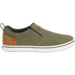 XTRATUF Men's Sharkbyte Canvas Olive Green Waterproof Slip On Shoes XSB-300 -Ariat XSB300 8 LARGE 2906c271 a951 43d1 bbd6 62edb519ce7a