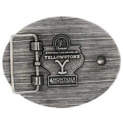Montana Silversmiths Strength Of The Yellowstone Attitude Belt Buckle A960YEL -Ariat buckle2