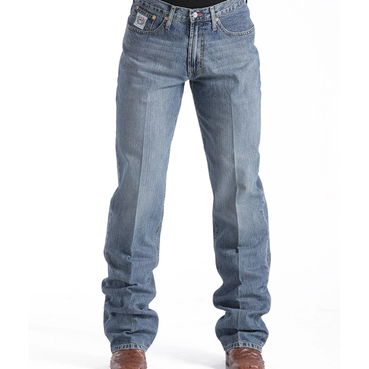 Cinch Men's White Label Relaxed Fit Medium Stone Wash Jeans MB92834003 4 Cinch Men's White Label Relaxed Fit Medium Stone Wash Jeans MB92834003 - Image 2