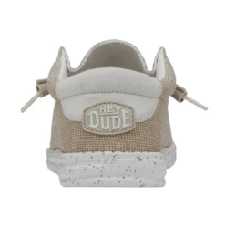 Hey Dude Men's Wally Stitch Dirt Road Beige Slip On Shoes 40021-2Z7 -Ariat dirtroadback