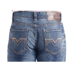 Rock & Roll Denim Men's Double Barrel Straight Jeans M0S2351 -Ariat m0s2351 e