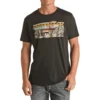 Rock & Roll Denim® Men's Black Graphic Short Sleeve T-Shirt P9-3085 -Ariat p9 3085 e5beb195 4b85 4a73 97fb 0c758b156dcf