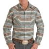 Panhandle Rough Stock Men's Striped Multicolor Western Snap Shirt RSMSOSR0NX 2 Panhandle Rough Stock Men's Striped Multicolor Western Snap Shirt RSMSOSR0NX -Ariat rsmsosr0nx