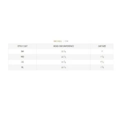 Outback Trading Company® Men's Wagga Wagga Brown Western Hat 1367-CHO -Ariat sizing chart